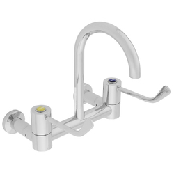 CliniLever® CP-BS Hospital Wall Mixing Set Type 51 Fixed/Swivel 150