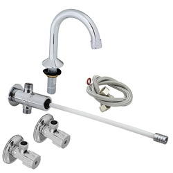 CP-BS Knee Operated Timeflow Valve with Regulator, Spout & Connection Kit